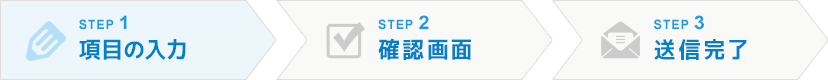 STEP.1 | 項目の入力